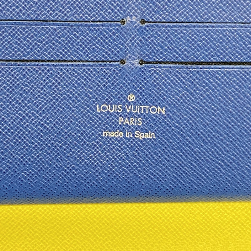 5od4195】ルイヴィトン 長財布 エピ ダミエ・グラフィット ジッピー