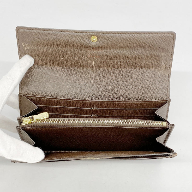 5od4298】ルイヴィトン 長財布 ダミエ ポルトフォイユサラ N61734