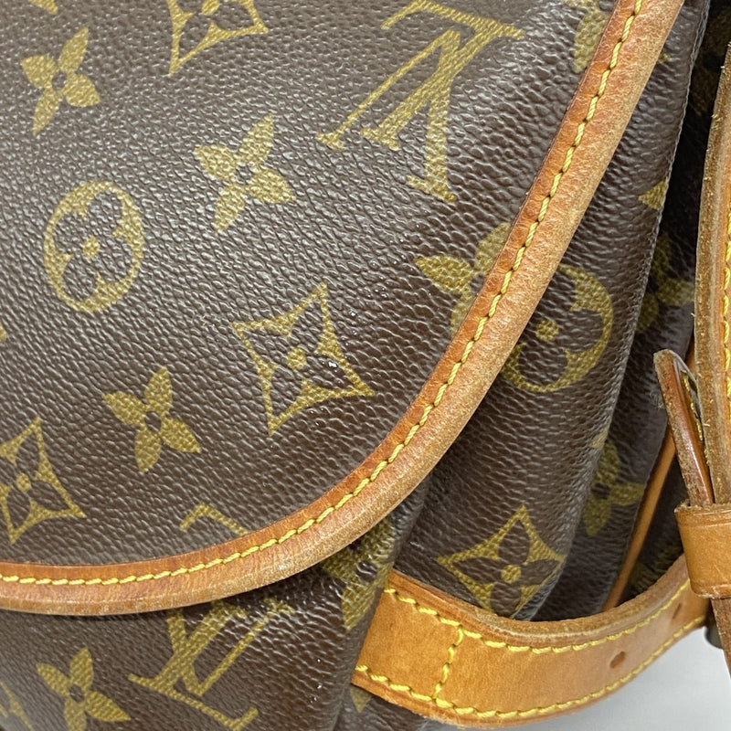 5od4328】ルイヴィトン ショルダーバッグ モノグラム ソミュール30
