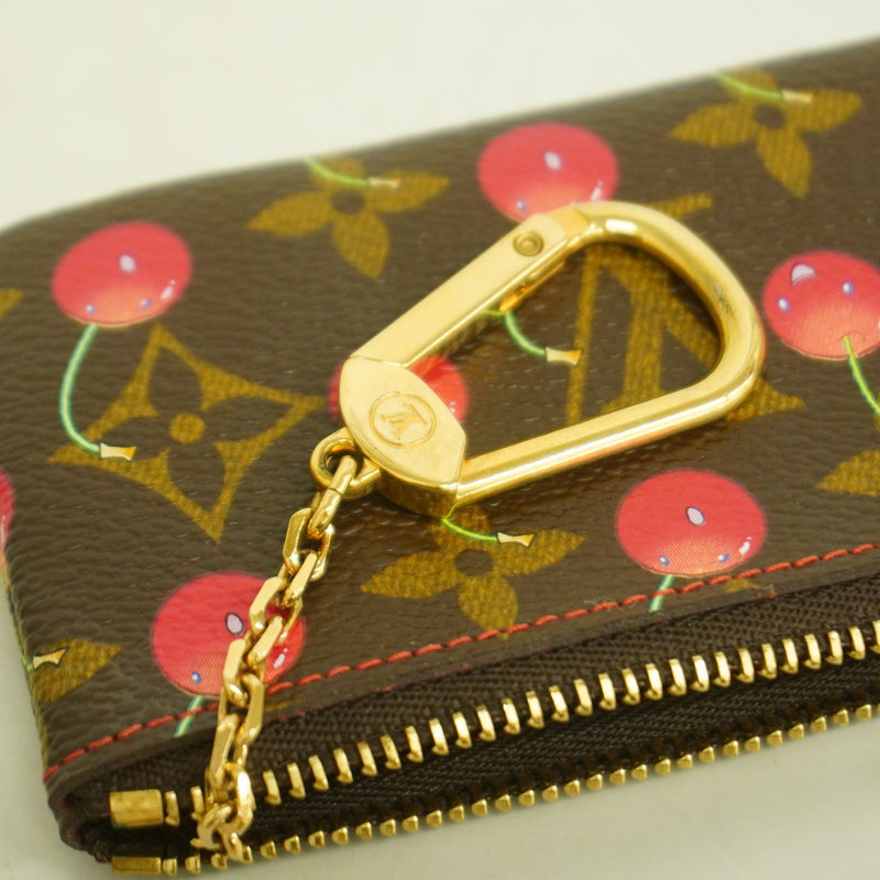 5od4341】ルイヴィトン コインケース モノグラム・チェリー/村上隆