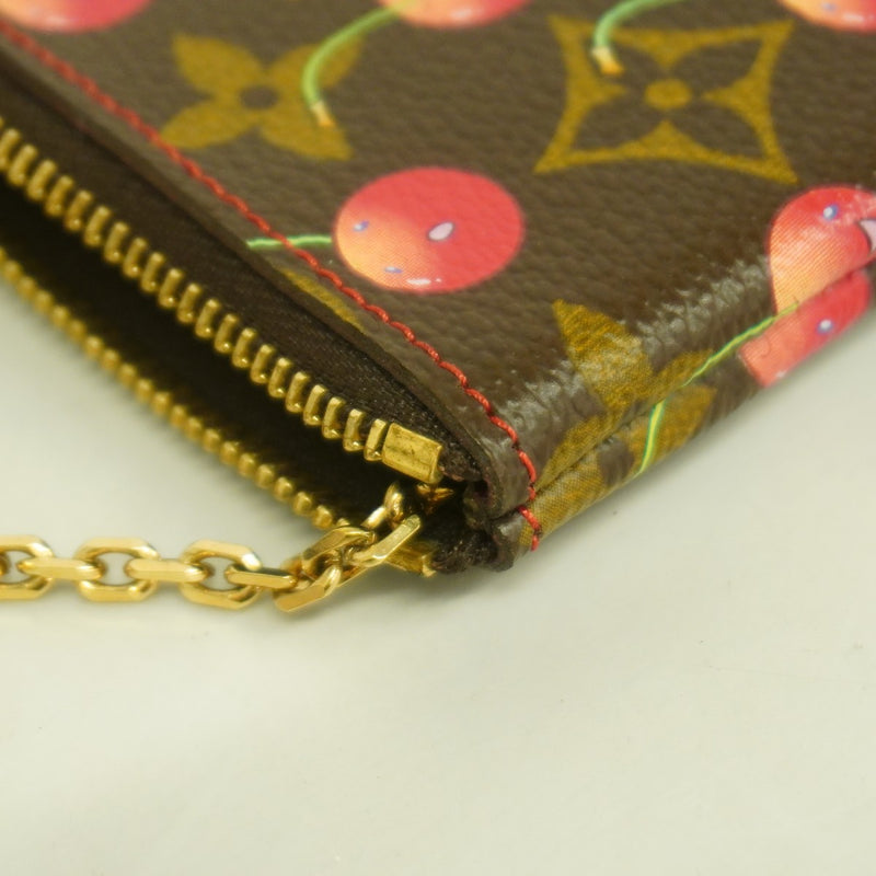 5od4341】ルイヴィトン コインケース モノグラム・チェリー/村上隆