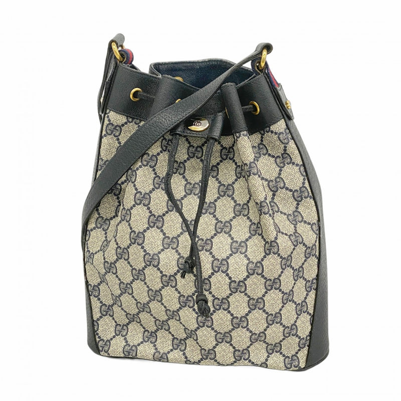 5od4484】グッチ ショルダーバッグ GGスプリーム/シェリーライン 14 02