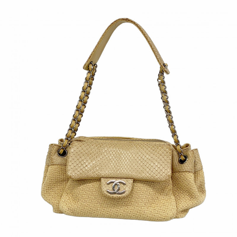 5od4523-h】シャネル ショルダーバッグ チェーンショルダー キャンバス