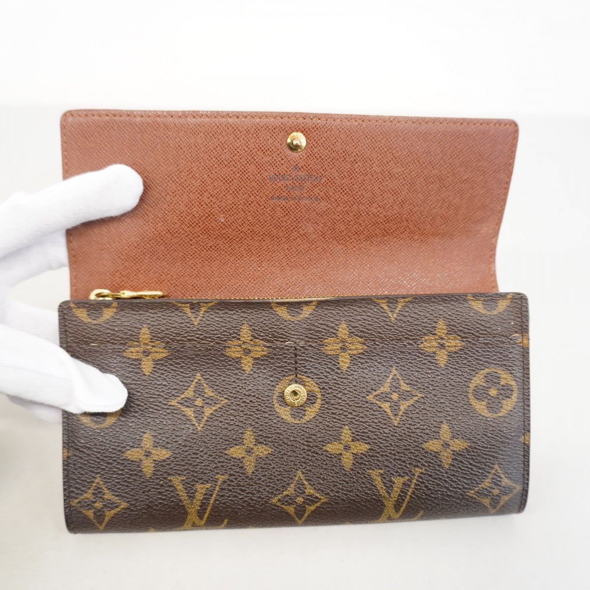 5od4543】ルイヴィトン 長財布 モノグラム ポシェットポルトモネ