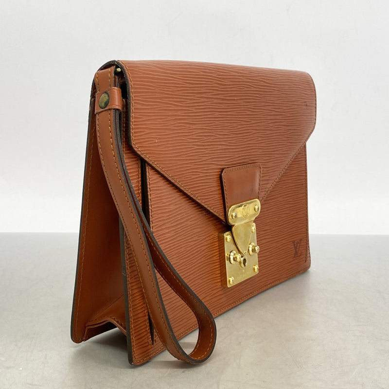 5od4580】ルイヴィトン クラッチバッグ エピ ポシェットセリエ