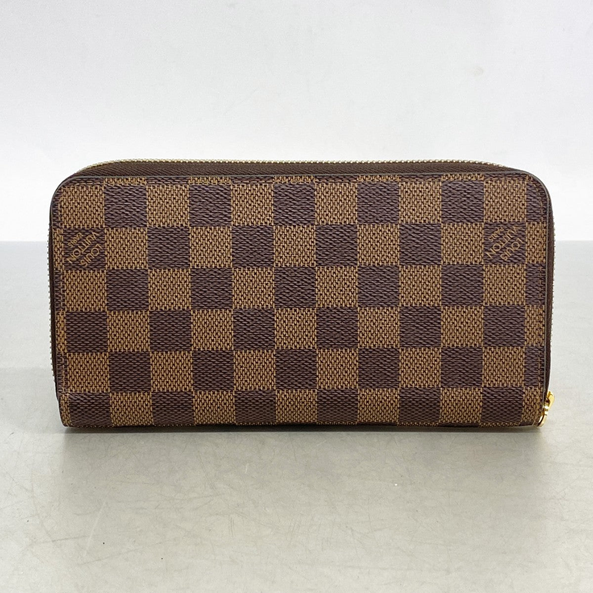 5od4584】ルイヴィトン 長財布 ダミエ ジッピーウォレット N41661
