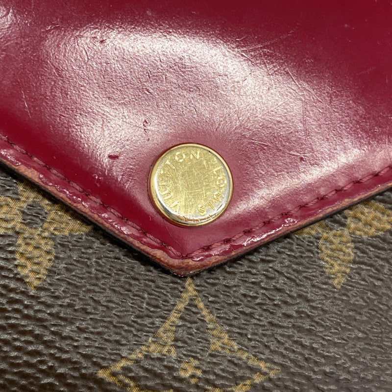 5od4585】ルイヴィトン 三つ折り財布 モノグラム ポルトフォイユゾエ