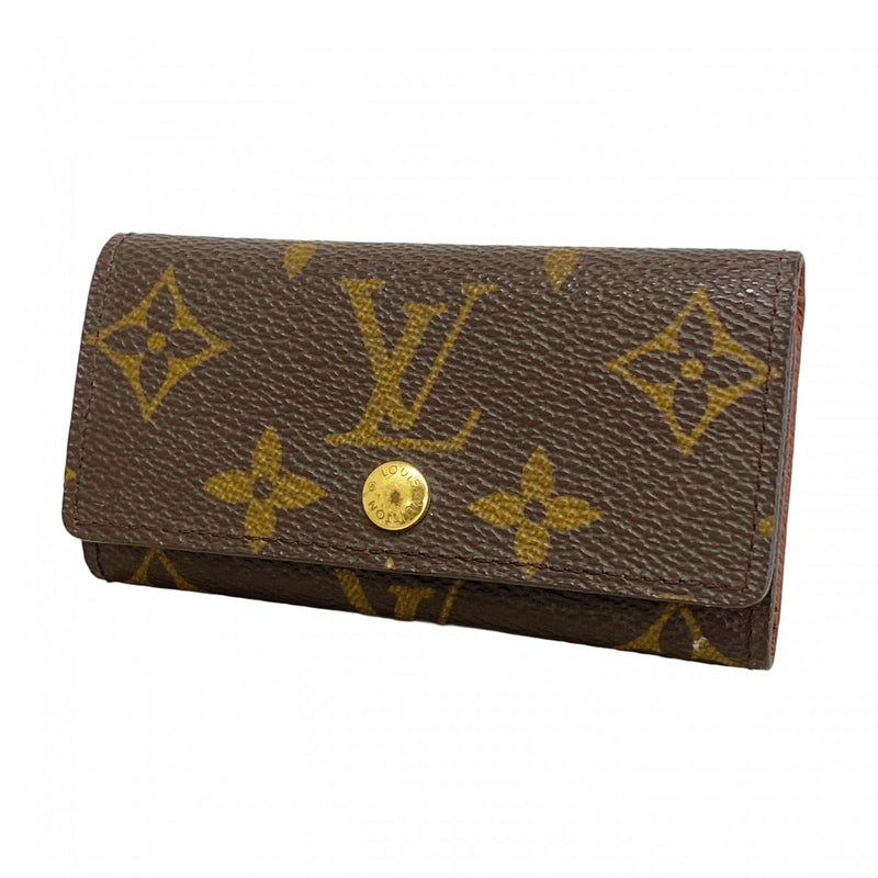 5od4586】ルイヴィトン キーケース モノグラム ミュルティクレ4 M69517