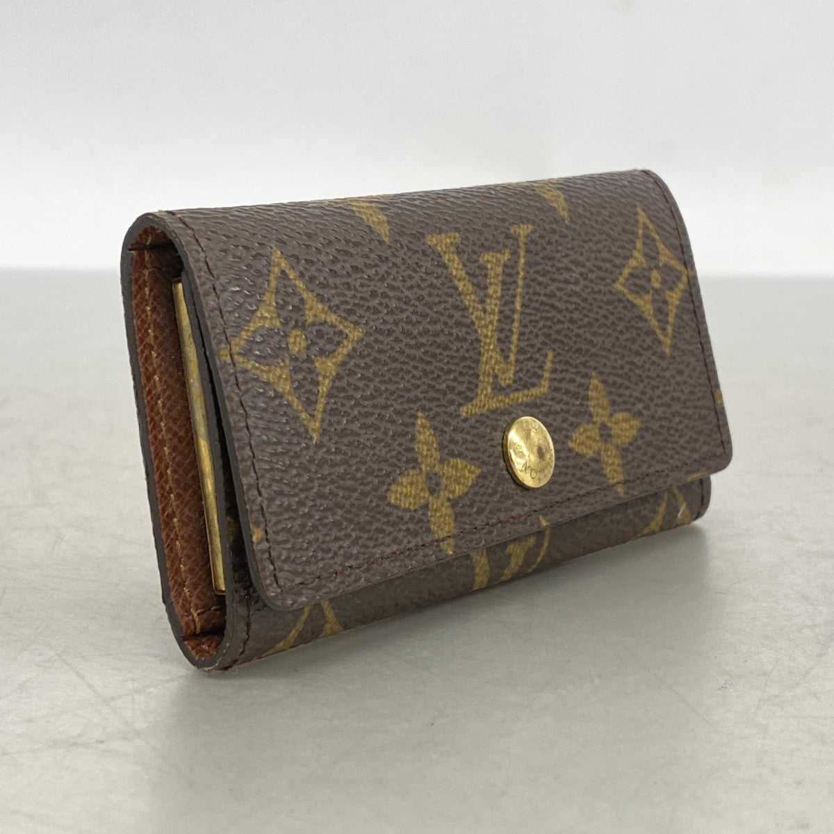 5od4586】ルイヴィトン キーケース モノグラム ミュルティクレ4 M69517