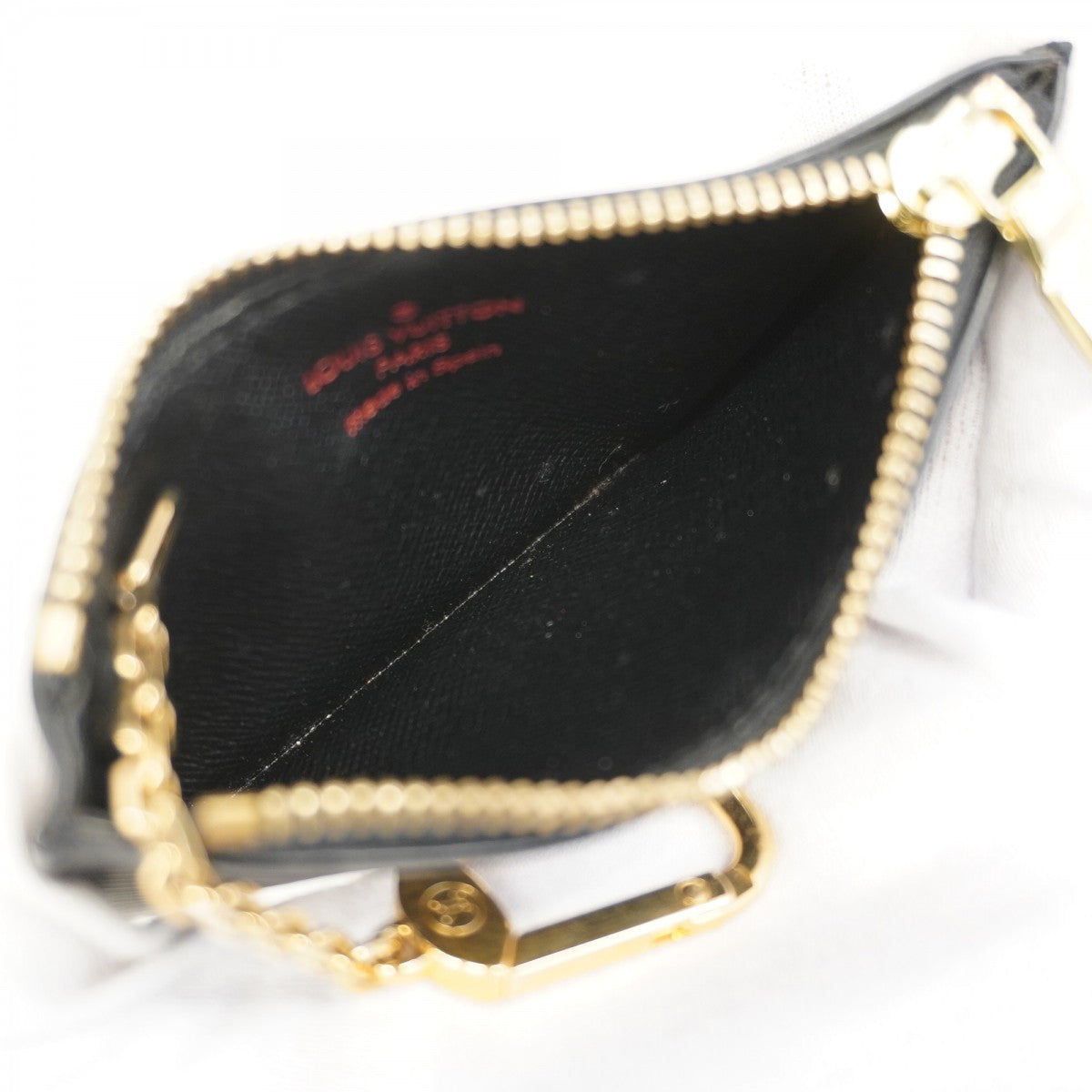 5od4603】ルイヴィトン コインケース エピ ポシェットクレ M63802