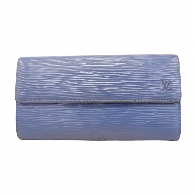 5od4604】ルイヴィトン 長財布 エピ ポシェットポルトモネクレディ