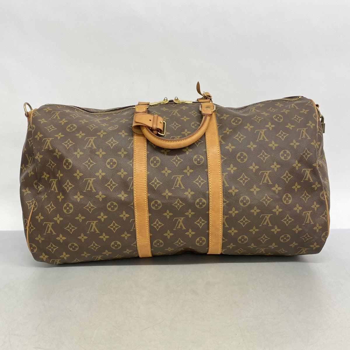 5od4634】ルイヴィトン ボストンバッグ モノグラム キーポルバンド