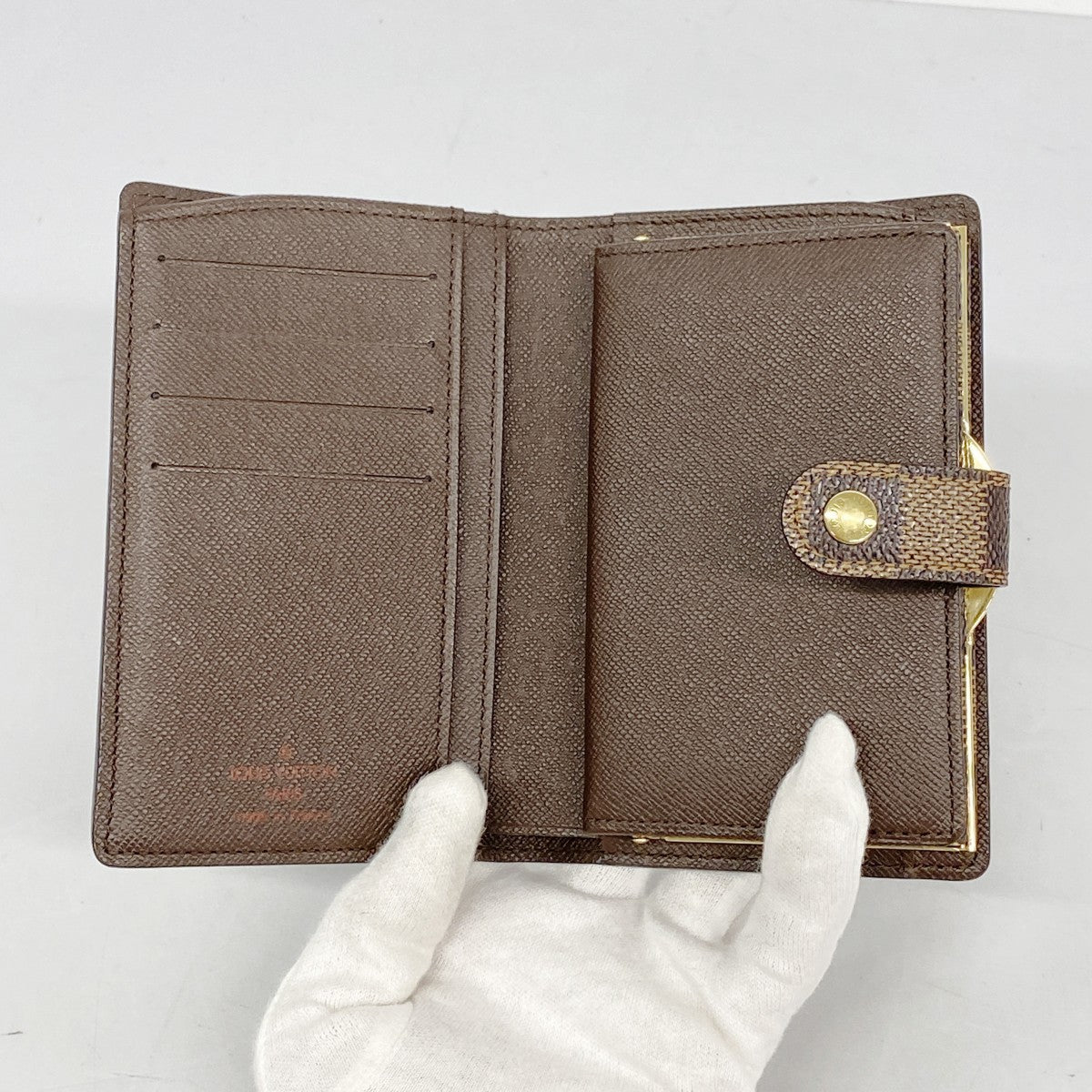 5od4652】ルイヴィトン 財布 ダミエ ポルトモネビエヴィエノワ N61664