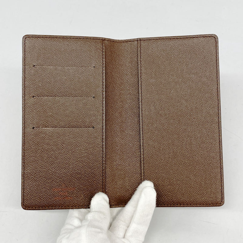 5od4653】ルイヴィトン 手帳カバー ダミエ アジェンダポッシュ R20703