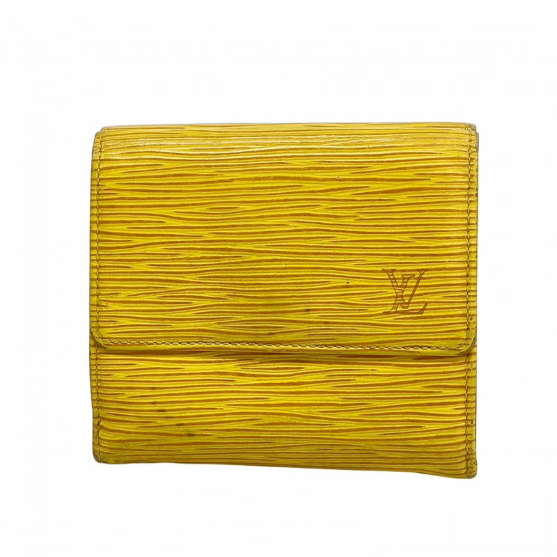 5od4654】ルイヴィトン 三つ折り財布 エピ ポルトモネビエカルト