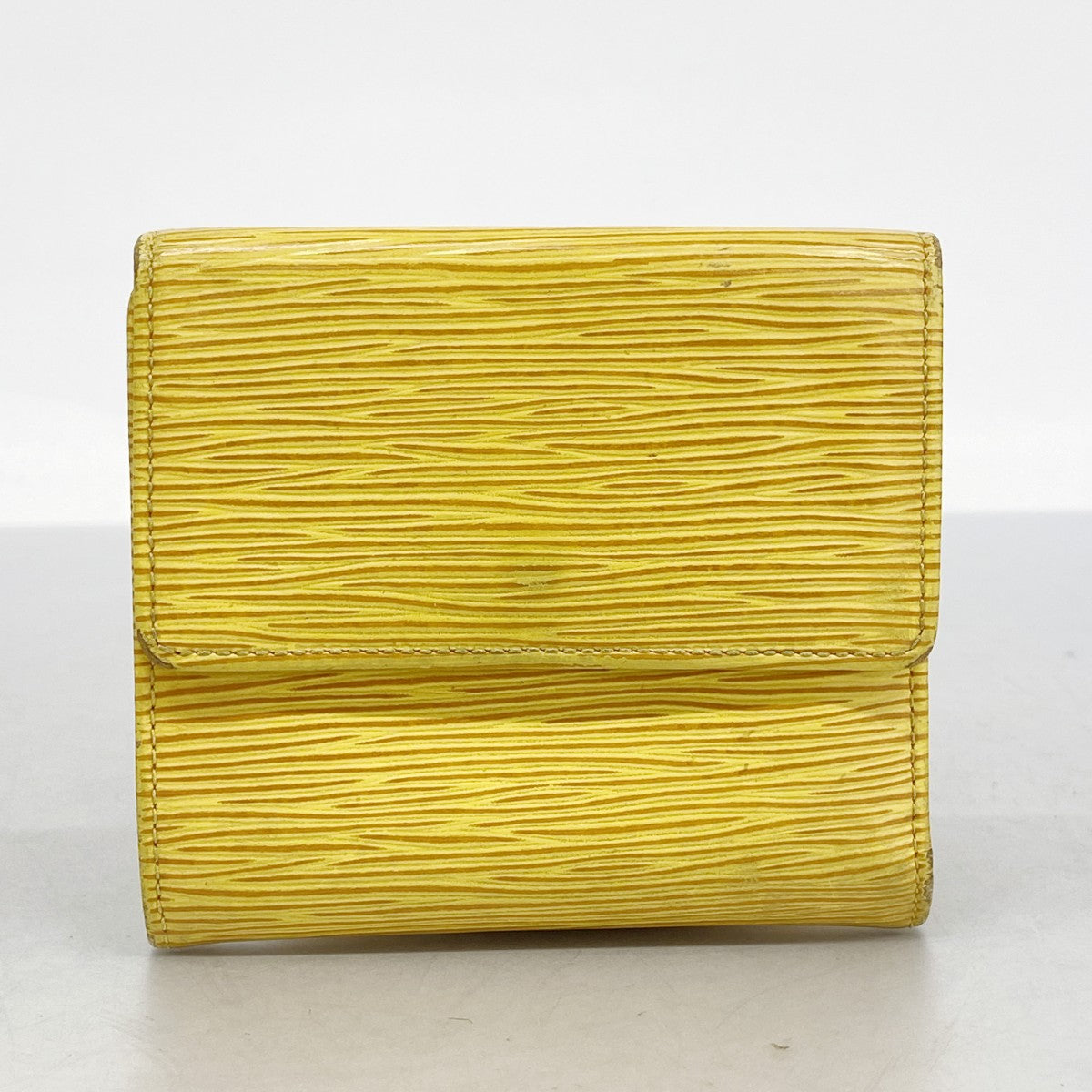 5od4654】ルイヴィトン 三つ折り財布 エピ ポルトモネビエカルト