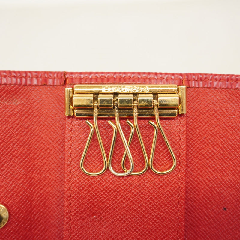 【美品】ルイヴィトン・4連キーケース・ミュルティクレ4・エピ・赤 5od4696】ルイヴィトン キーケース エピ ミュルティクレ4 M63827