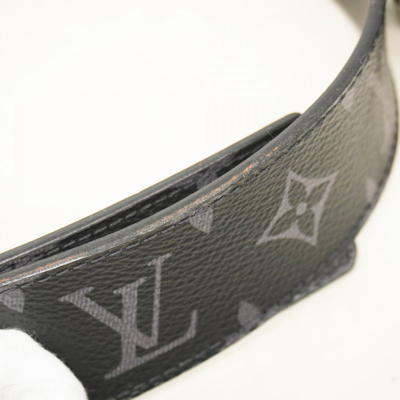 5od4714】ルイヴィトン ベルト モノグラム・エクリプス サンチュールLV