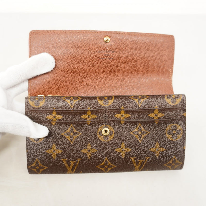 5od4744】ルイヴィトン 長財布 モノグラム ポルトフォイユサラ M61734
