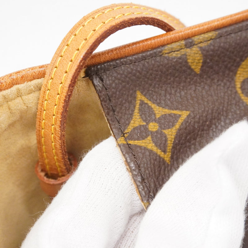 5od4778】ルイヴィトン ショルダーバッグ モノグラム ポシェットツイン