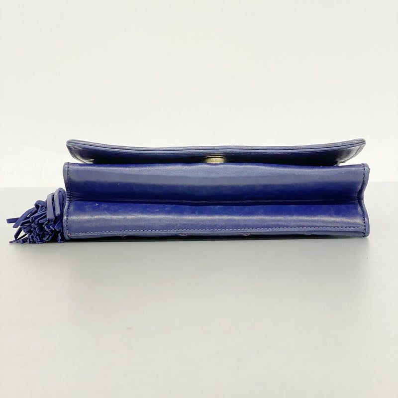 5od4818】シャネル ショルダーバッグ マトラッセ フリンジ付きチェーン