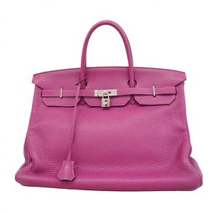 【5od4854-h】エルメス ハンドバッグ バーキン40 トゴ トスカ シルバー金具 □P刻印【中古】レディース