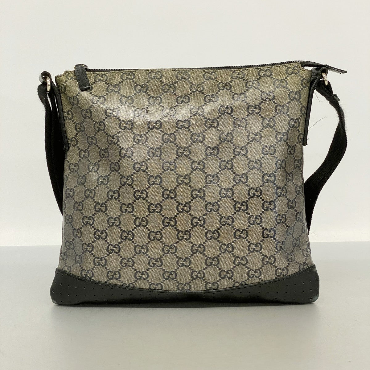 5oe4885】グッチ ショルダーバッグ GGキャンバス 145857 コーティング