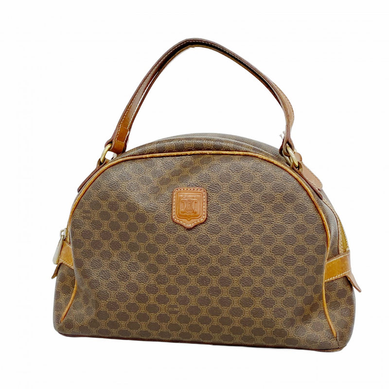 【美品】セリーヌ ハンドバッグ マカダム ゴールド金具 ロゴ レディース 茶 楽天市場】セリーヌ マカダム ハンドバッグ ショルダーバッグ 2WAY