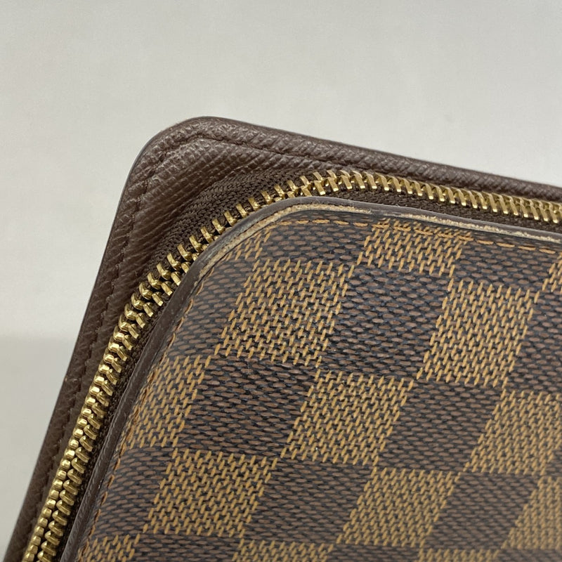 5oe4916】ルイヴィトン 長財布 ダミエ ポルトモネジップ N61728 エベヌ