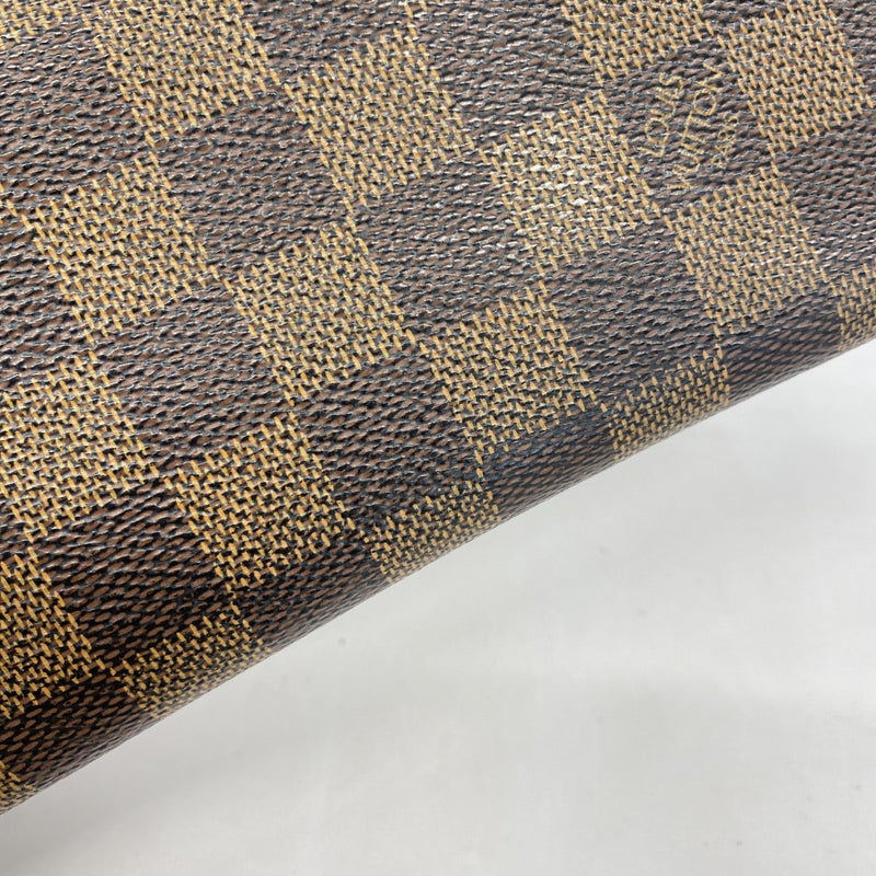 5oe4916】ルイヴィトン 長財布 ダミエ ポルトモネジップ N61728 エベヌ