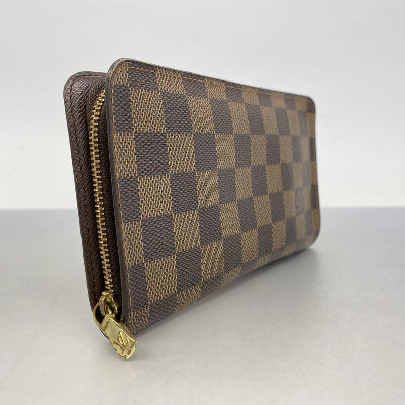 ルイヴィトン ダミエ ジッピーウォレット ポルトモネジップ 長財布 エベヌ 5oe4916】ルイヴィトン 長財布 ダミエ ポルトモネジップ N61728 エベヌ