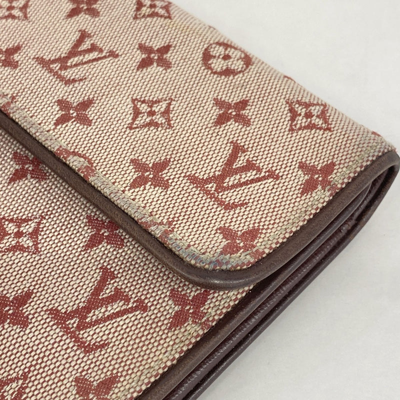 5oe4918】ルイヴィトン 三つ折り長財布 モノグラム・ミニ ポルト