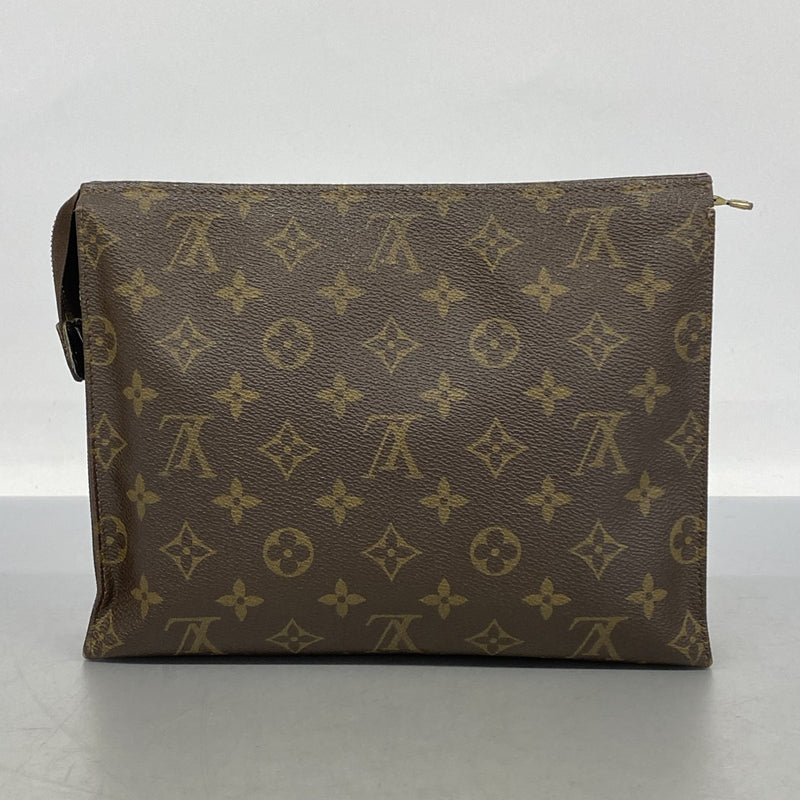 ルイヴィトン ポーチ モノグラム ポッシュトワレット26 M47542 ブラウン 5oe4922】ルイヴィトン ポーチ モノグラム ポッシュトワレット26