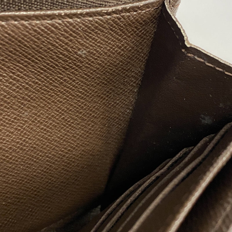 5oe4936-r】ルイヴィトン 長財布 ダミエ ポルトフォイユシスティナ