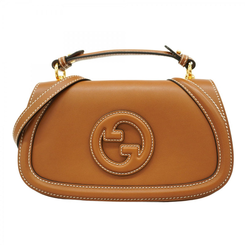 5oe4946-h】グッチ ハンドバッグ インターロッキングG ブロンディ