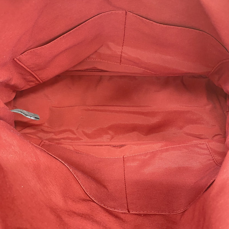 5oe4952-r】エルメス ポーチ ボリードポーチTGM キャンバス レッド