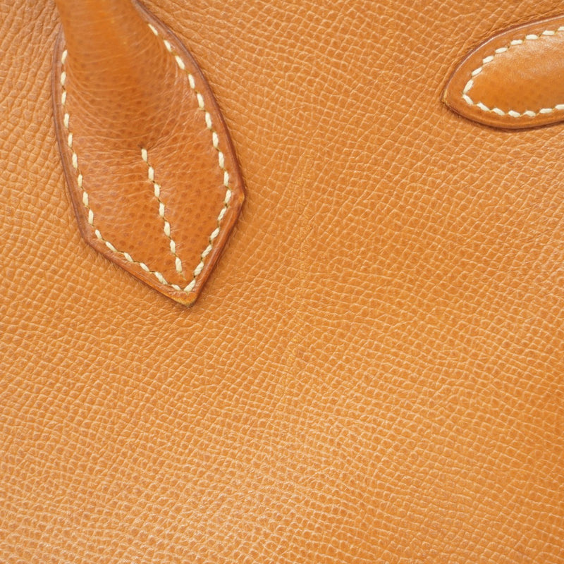 5oe4958】エルメス ハンドバッグ バーキン35 クシュベル ゴールド