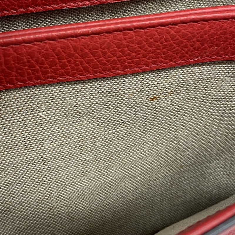 5oe4972】グッチ ハンドバッグ インターロッキングG 510302 レザー