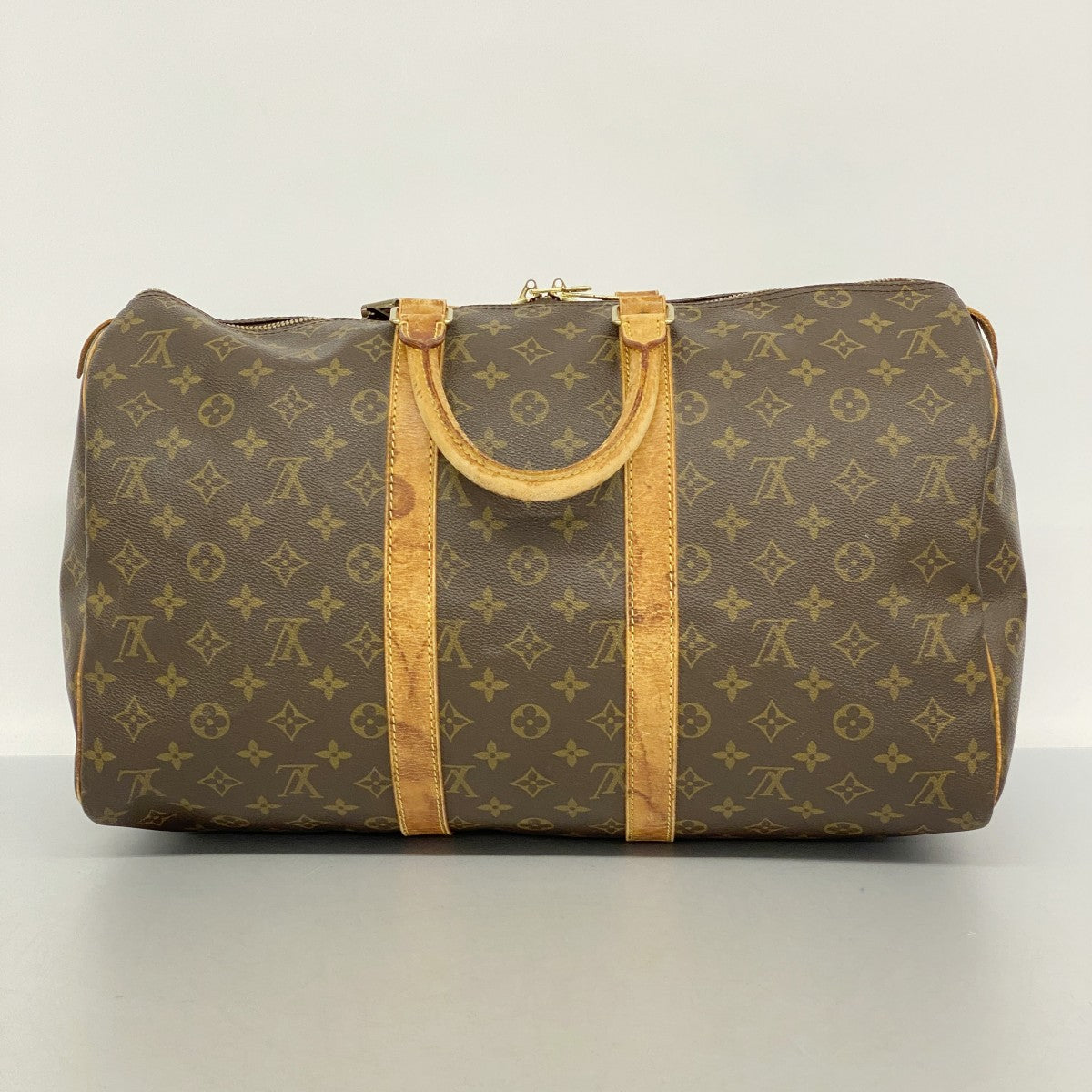 5oe4978】ルイヴィトン ボストンバッグ モノグラム キーポル45 M41428