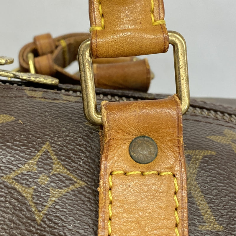 5oe4979】ルイヴィトン ボストンバッグ モノグラム キーポルバンド