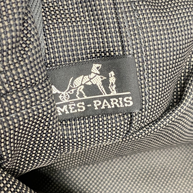 グレー レザートートバッグ hermes HERMES グレー レザートートバッグ