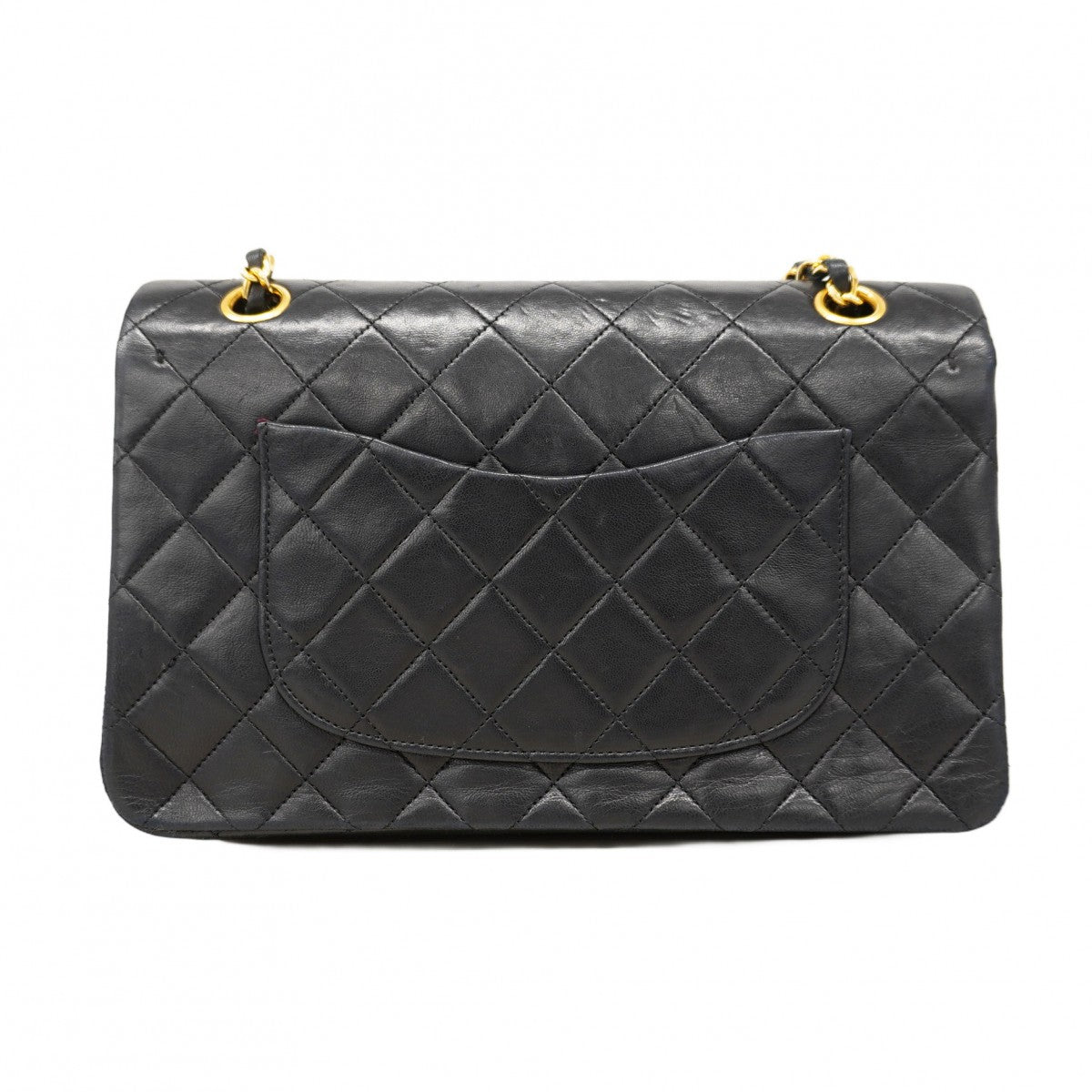 5oe5046-h】シャネル ショルダーバッグ マトラッセ Wフラップ W