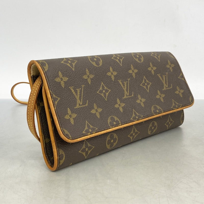 5oe5080】ルイヴィトン ショルダーバッグ モノグラム ポシェットツイン
