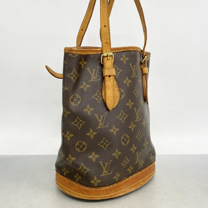 5oe5081】ルイヴィトン トートバッグ モノグラム バケットPM M42238
