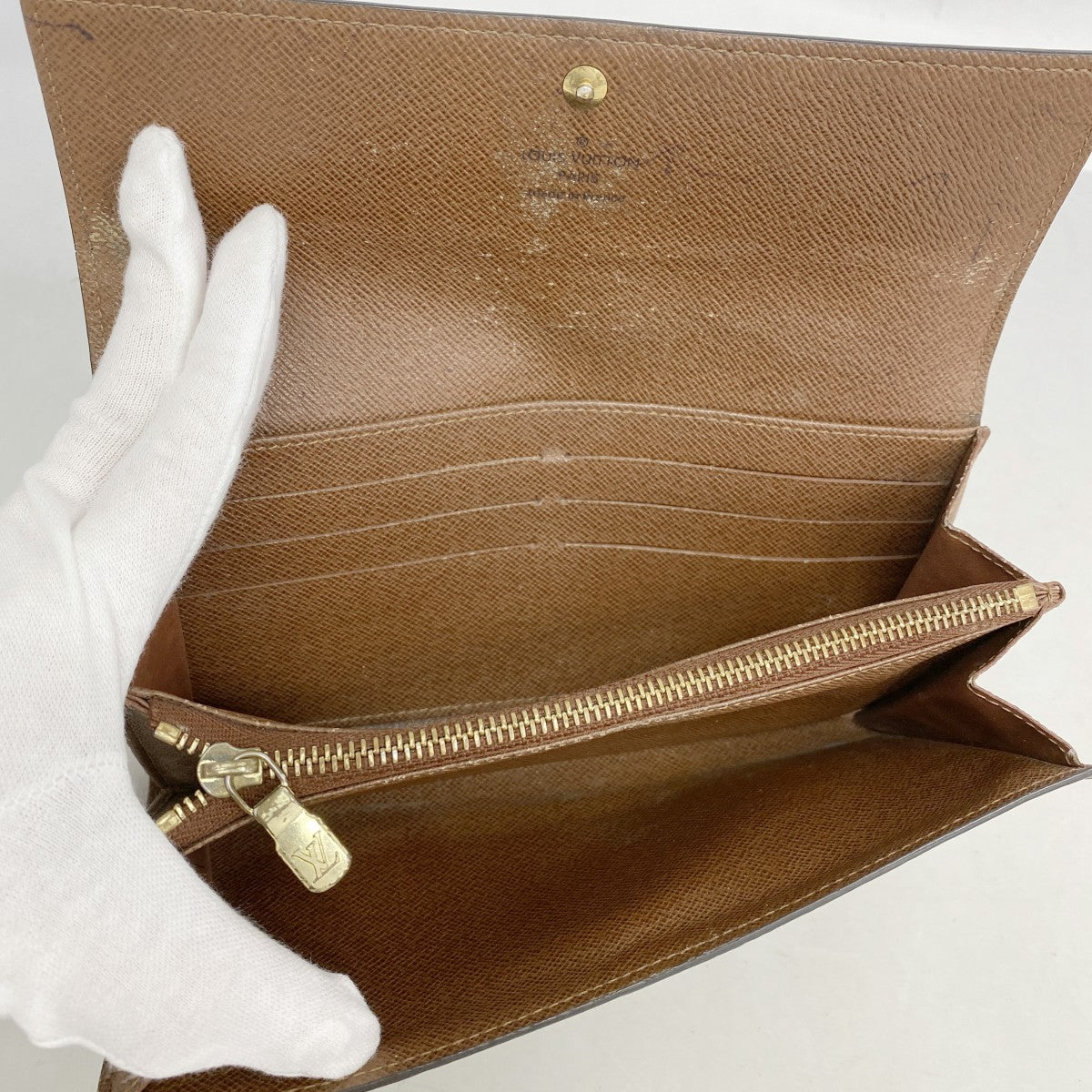 5oe5092】ルイヴィトン 長財布 モノグラム ポルトフォイユサラ M61734