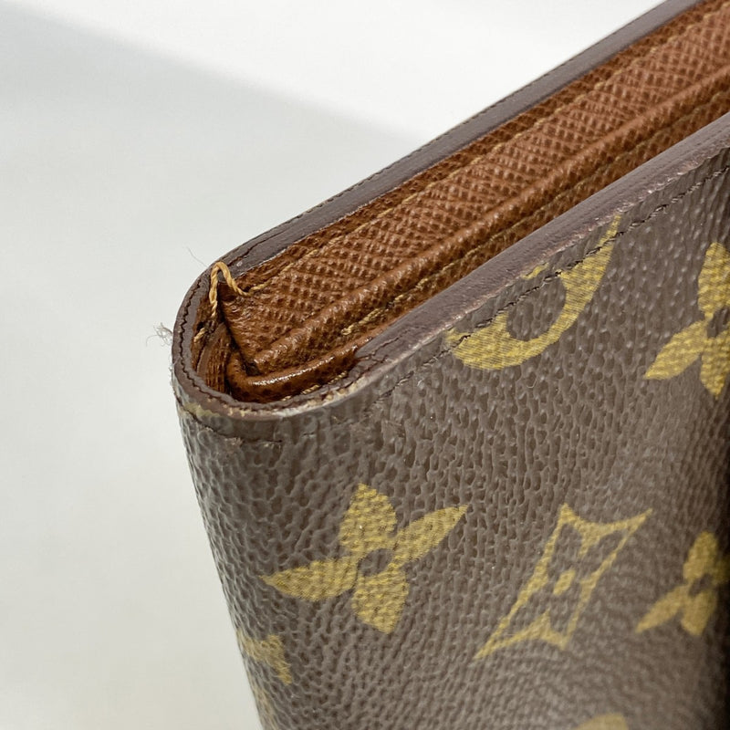 5oe5093】ルイヴィトン 三つ折り財布 モノグラム ポルトトレゾール