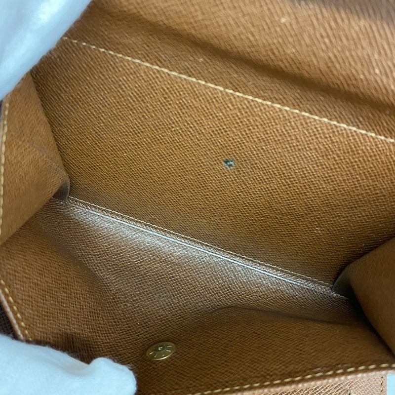 5oe5093】ルイヴィトン 三つ折り財布 モノグラム ポルトトレゾール