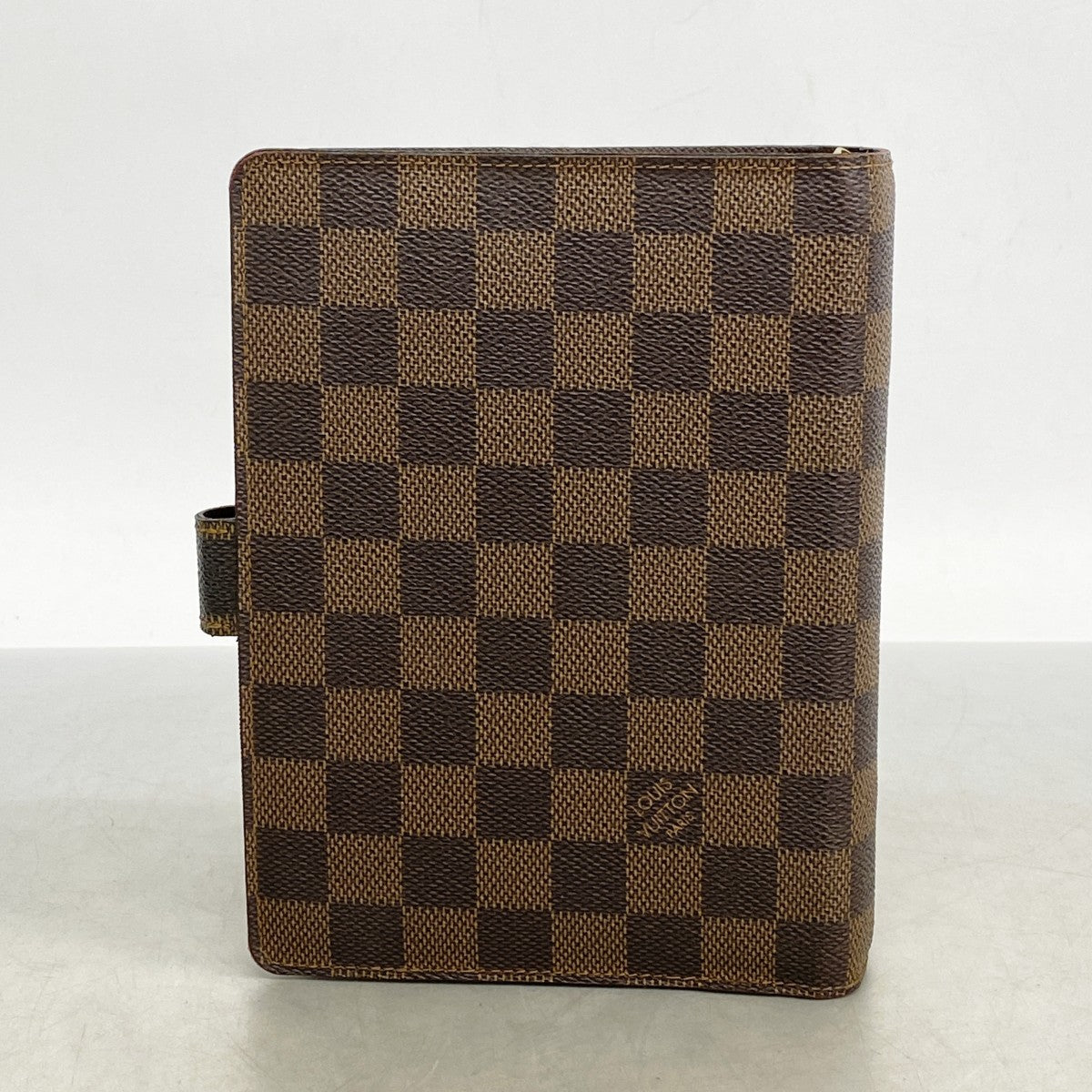 5oe5095】ルイヴィトン 手帳カバー ダミエ アジェンダMM R20240 エベヌ