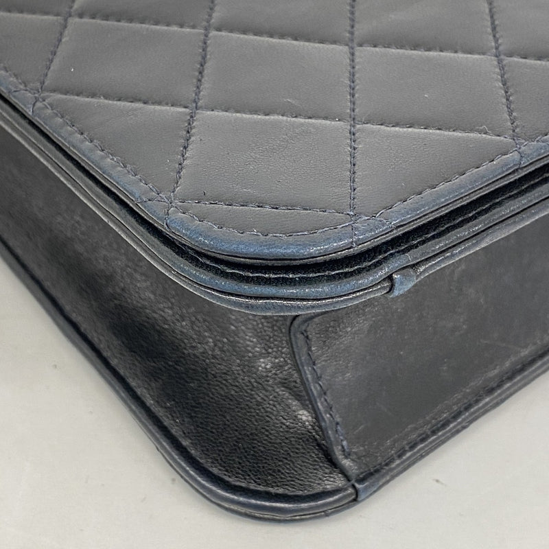 5oe5096-h】シャネル ショルダーバッグ マトラッセ チェーンショルダー