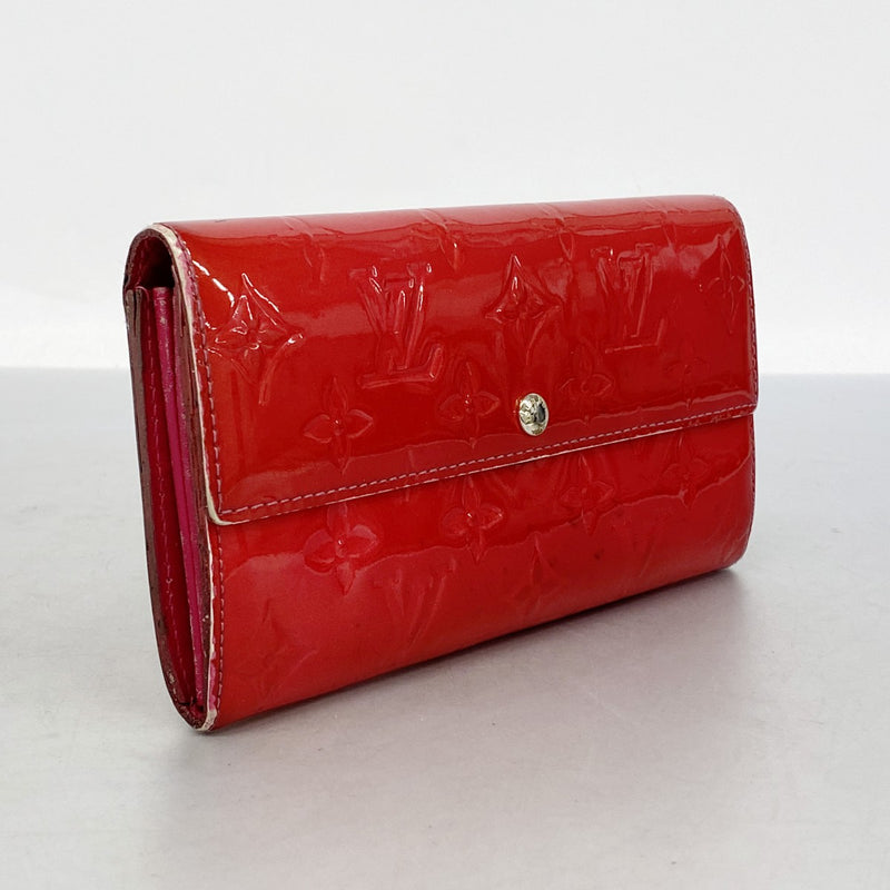 5oe5117】ルイヴィトン 長財布 ヴェルニ ポルトフォイユサラ M93633